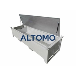 [4422-07-0000-7] TL-buizen-box AL-D 150, aluminium